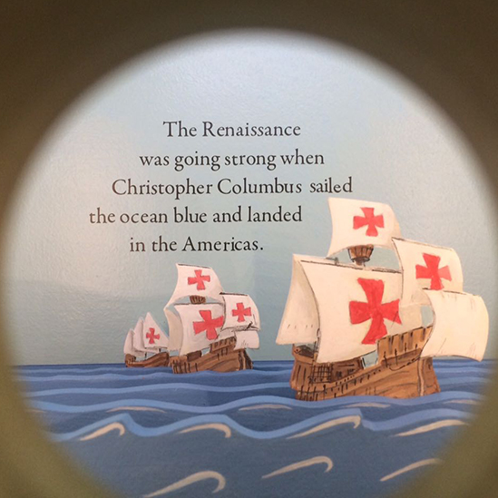 view through the spyglass